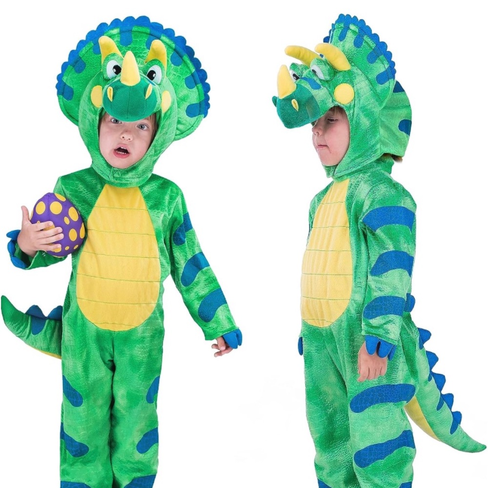 Green Dinosaur Kids Costume